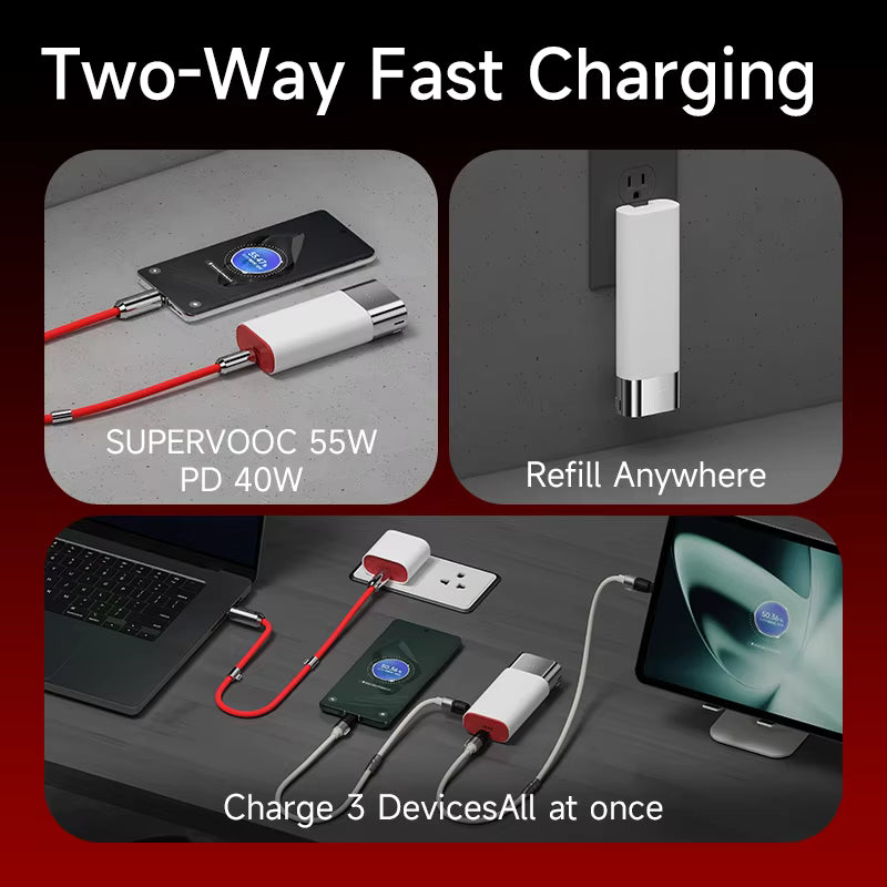 3-in-1 Fast Charging 10000mAh Power Bank