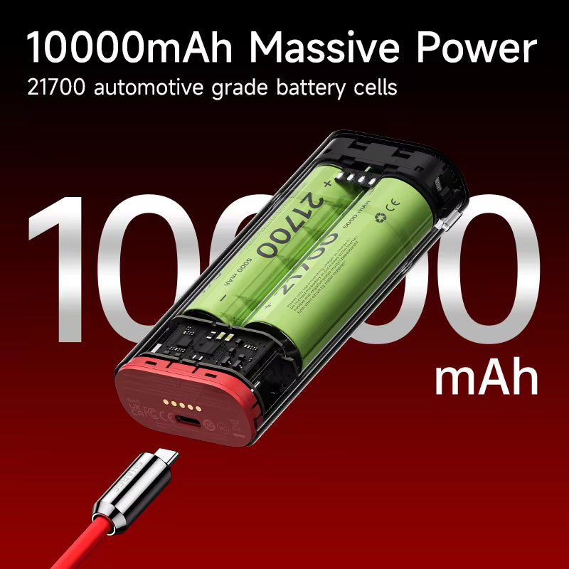 3-in-1 Fast Charging 10000mAh Power Bank