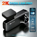 2K Dual-Lens Car Dash Cam with Front and Rear Recording