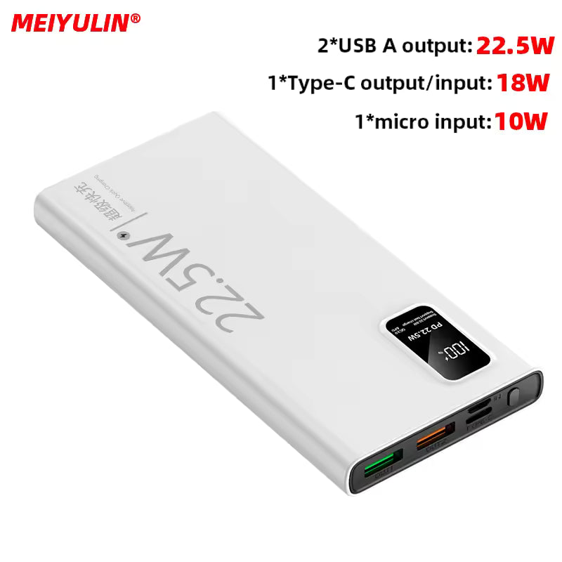 22.5W Fast Charging 30000mAh Power Bank