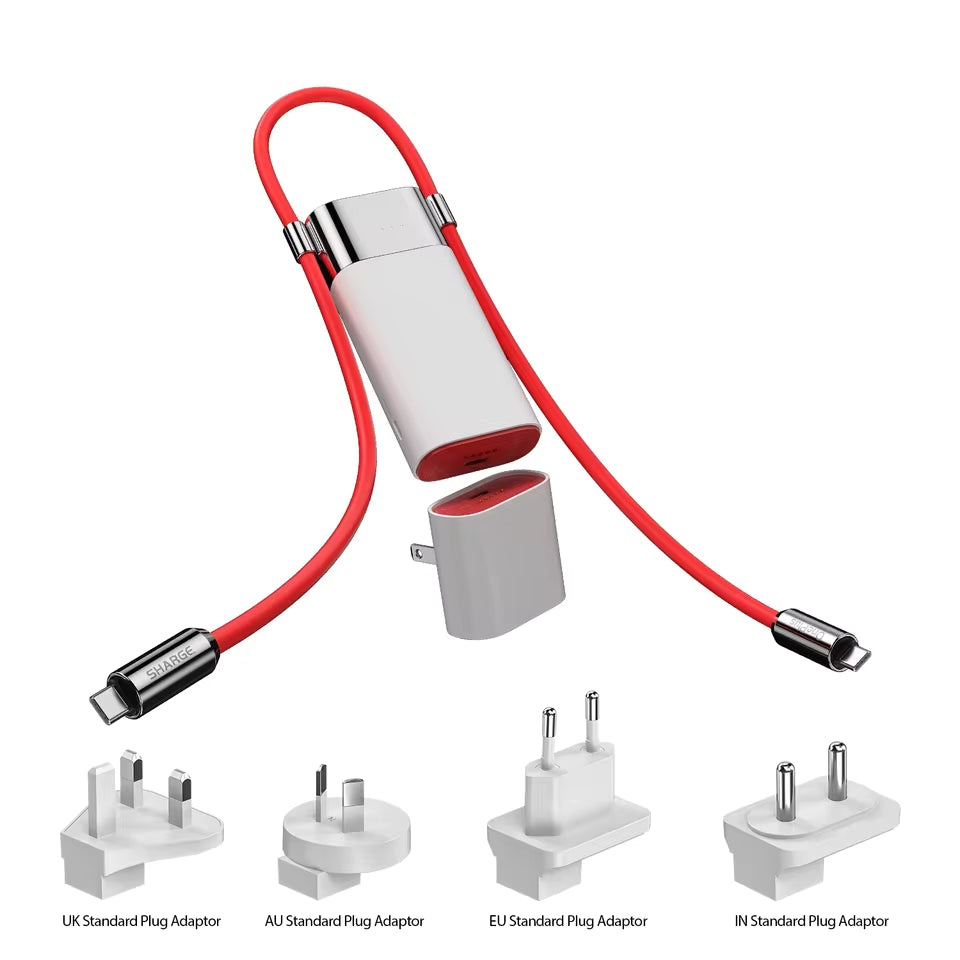 3-in-1 Fast Charging 10000mAh Power Bank