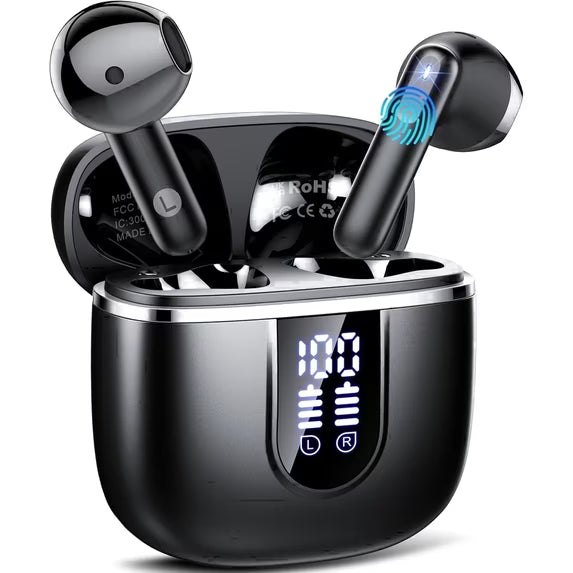 Mini Wireless Earbuds with 40-Hour Battery Life (2 Pcs)