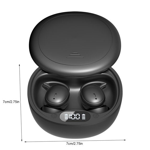 Durable Black True Wireless Bluetooth Earphones