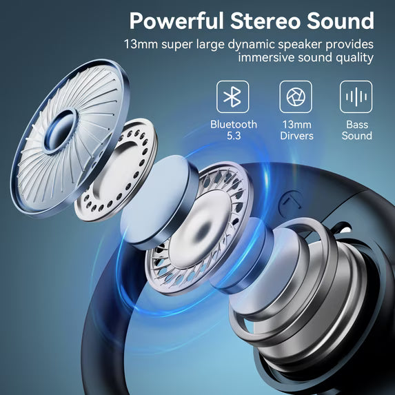 88-Hour Playtime IPX7 Waterproof Sport Earbuds