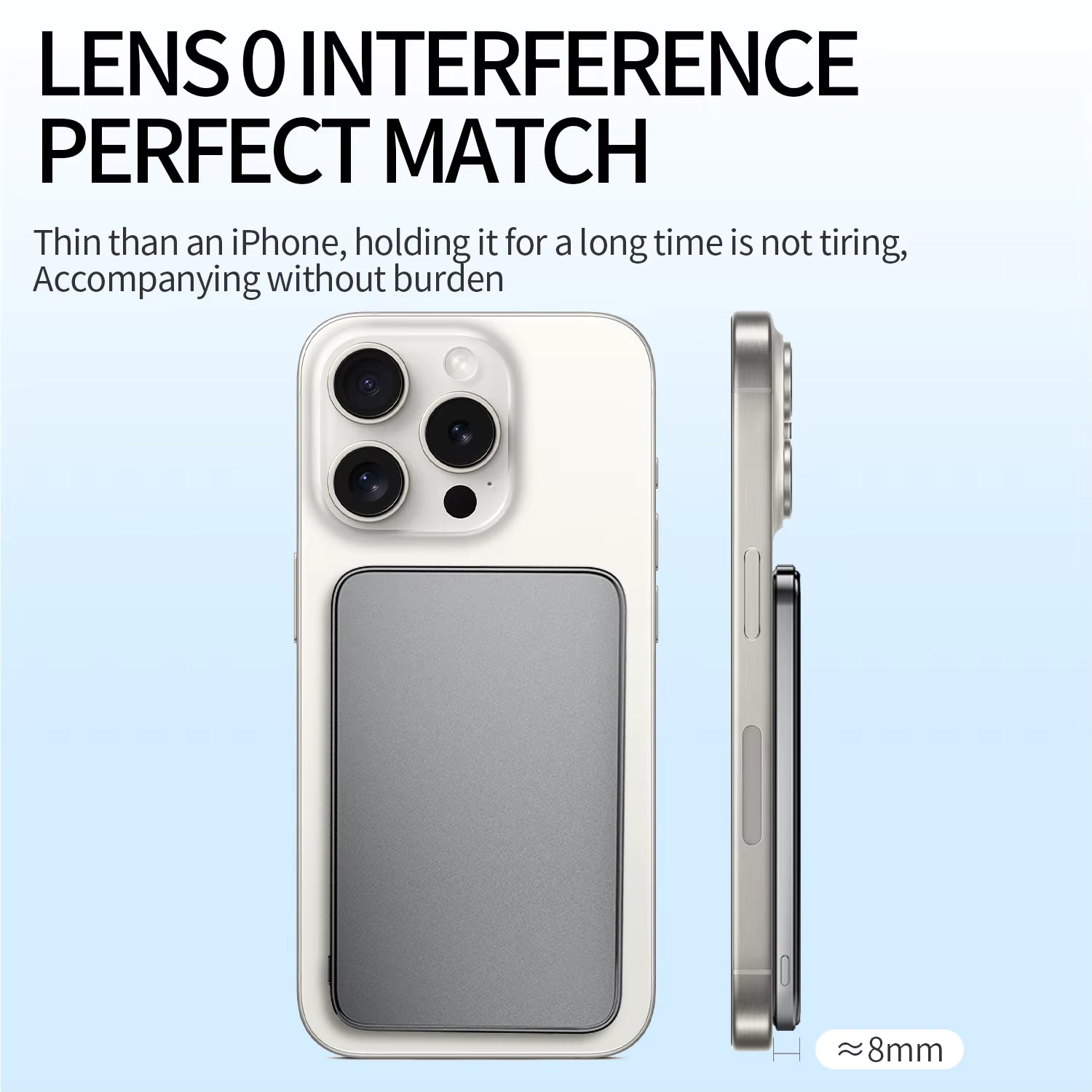 Ultra-Thin Magnetic Wireless 5000mAh Power Bank