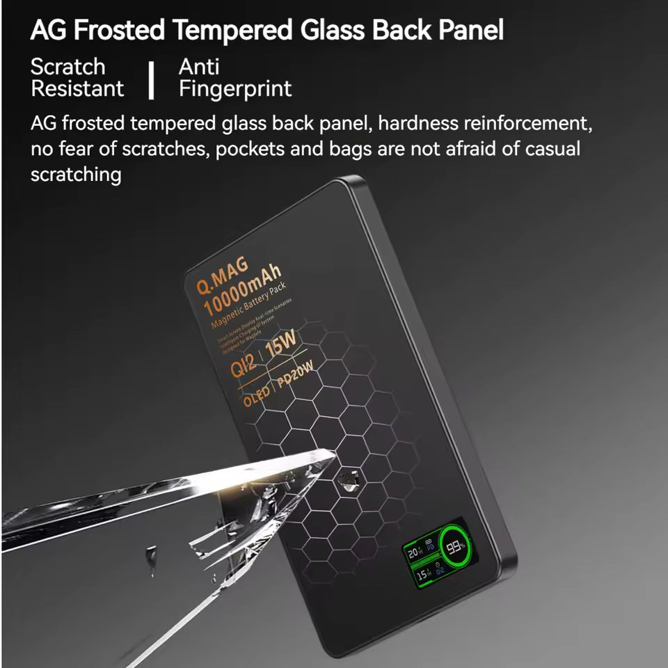 Magnetic Wireless Fast Charging 10000mAh Power Bank