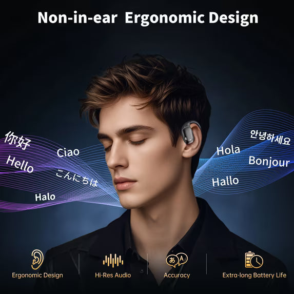 AI Translation Earbuds with 80-Hour Battery Life