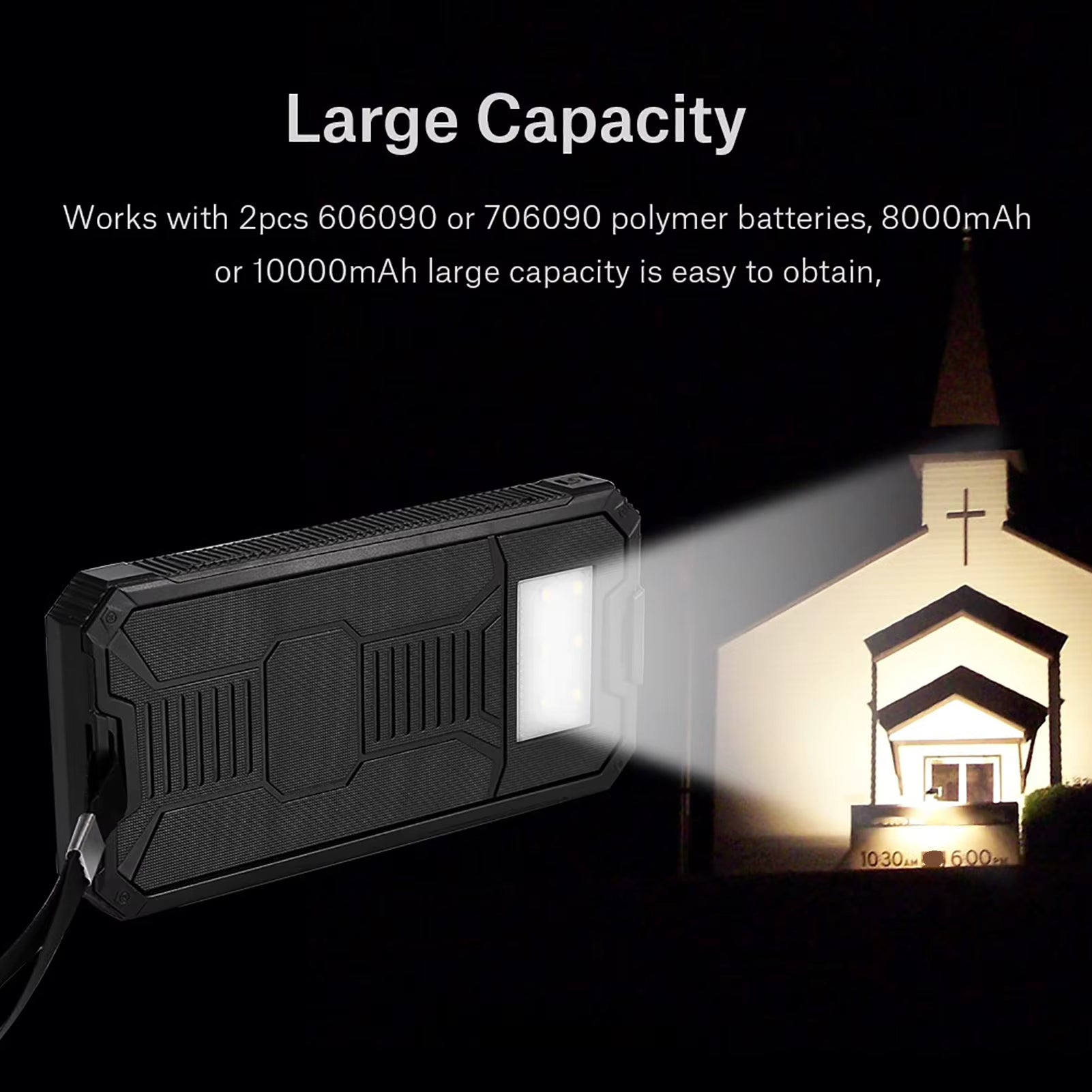 DIY Solar 20000mAh Power Bank Shell Kit (2 Pcs)