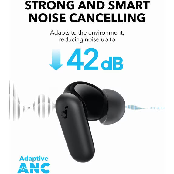 Smart ANC 45-Hour Playtime Wireless Earbuds