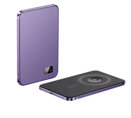 Ultra-Thin Magnetic Wireless 5000mAh Power Bank