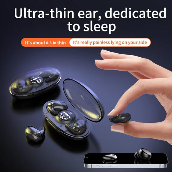 Ultra-Thin Invisible Sleep Wireless Earbuds
