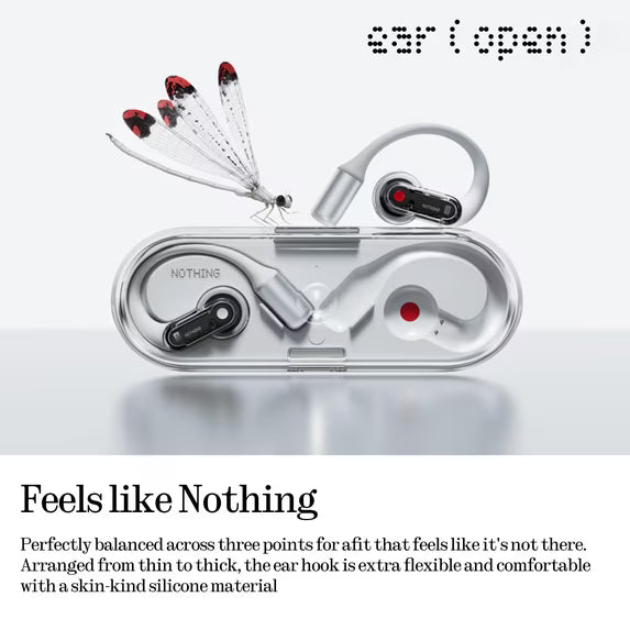 Nothing Ear (Open) Lightweight Open-Ear Wireless Earbuds