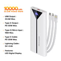 Built-In Cable 22.5W Fast Charging 10000mAh Power Bank