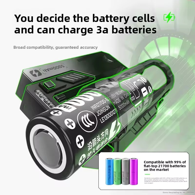 Modular 23W Quick-Charge 20000mAh Power Bank