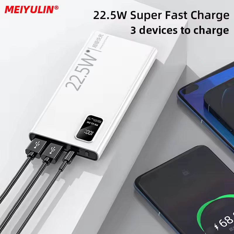 22.5W Fast Charging 30000mAh Power Bank