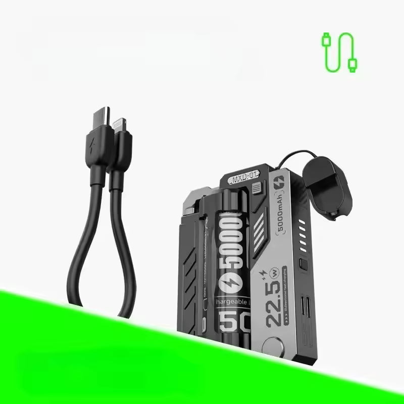 Modular 23W Quick-Charge 20000mAh Power Bank