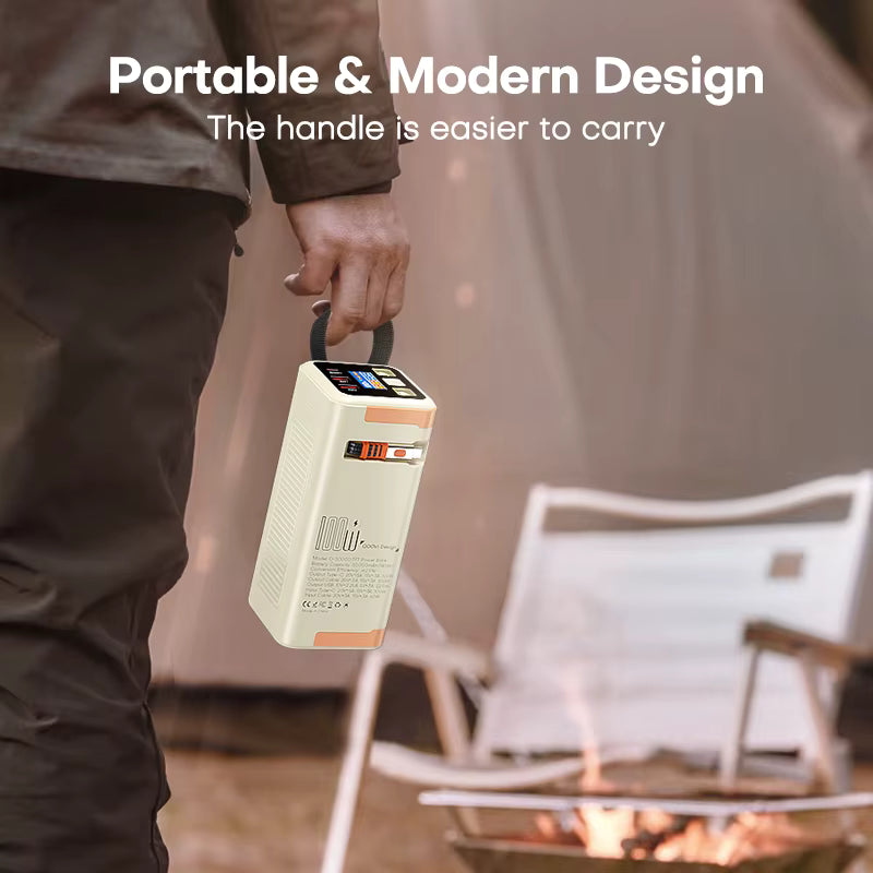 50000mAh 100W Fast-Charging Portable Power Bank