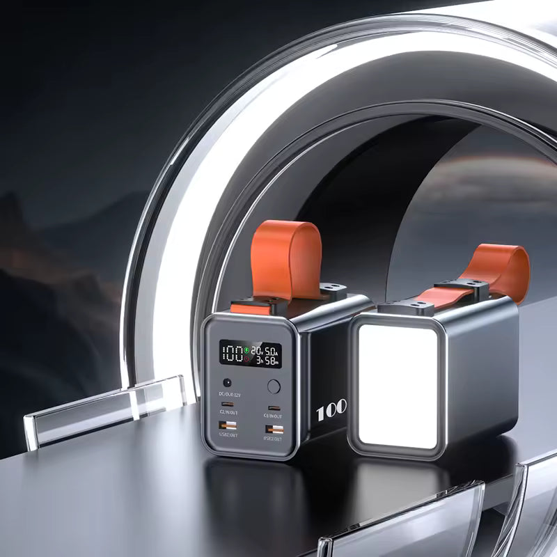 60000mAh 100W Fast-Charging Portable Power Bank