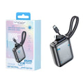 Built-In Cable 22.5W Fast Charging 10000mAh Mini Power Bank (2 Pcs)