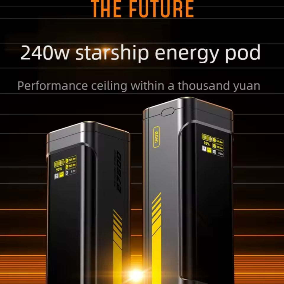 Portable 240W Fast Charging 27600mAh Power Bank