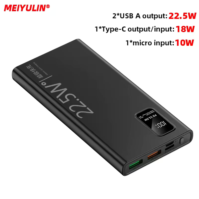 22.5W Fast Charging 30000mAh Power Bank