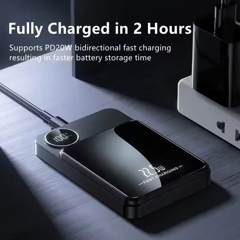 Magnetic Wireless Fast Charging 5000mAh Power Bank