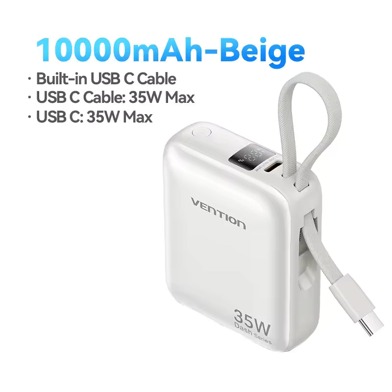 Mini 35W Fast Charging 10000mAh Power Bank
