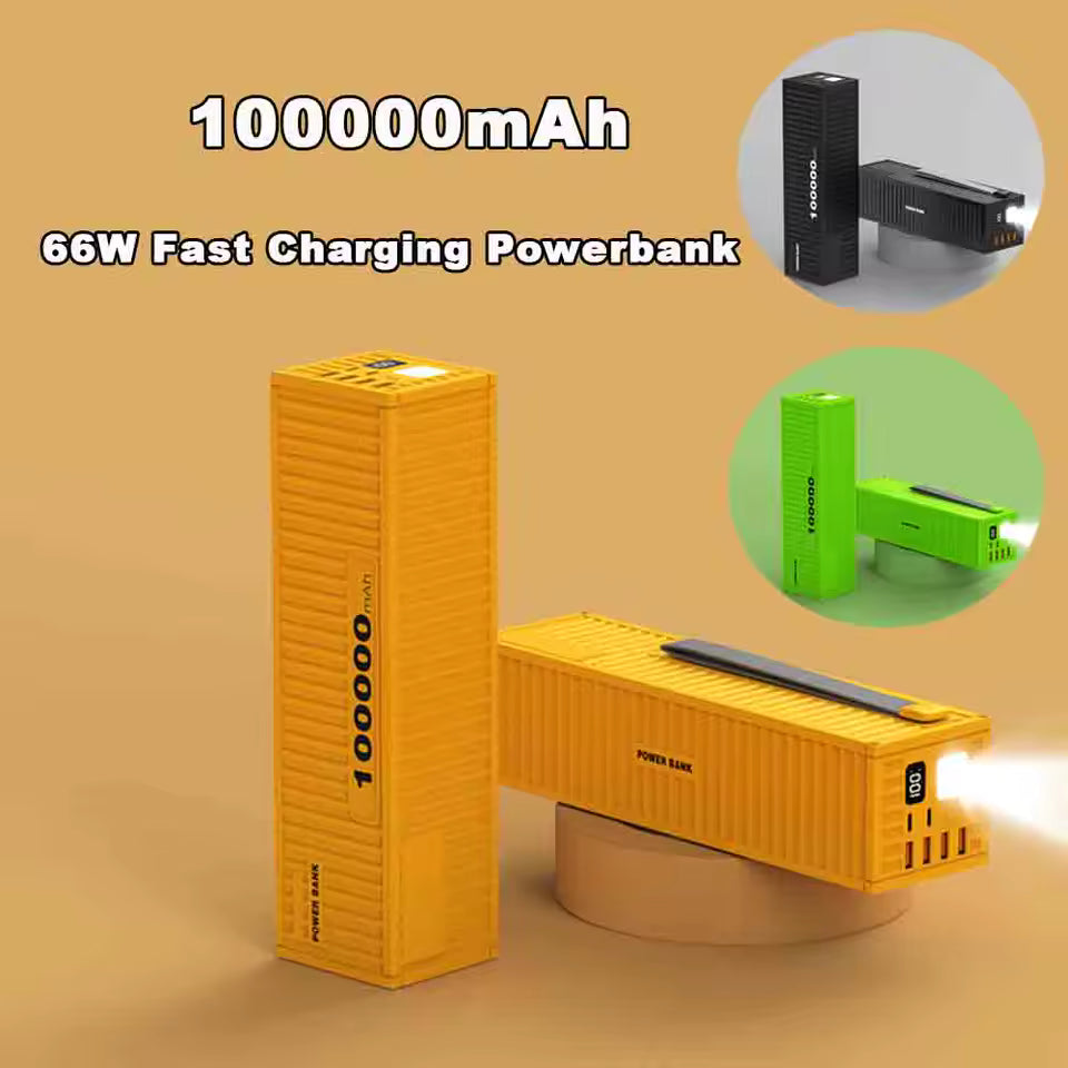 High-Capacity 66W Outdoor 100000mAh Power Station