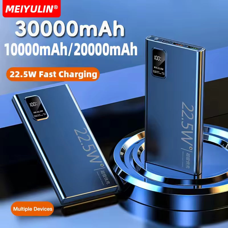 22.5W Fast Charging 30000mAh Power Bank
