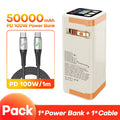 50000mAh 100W Fast-Charging Portable Power Bank