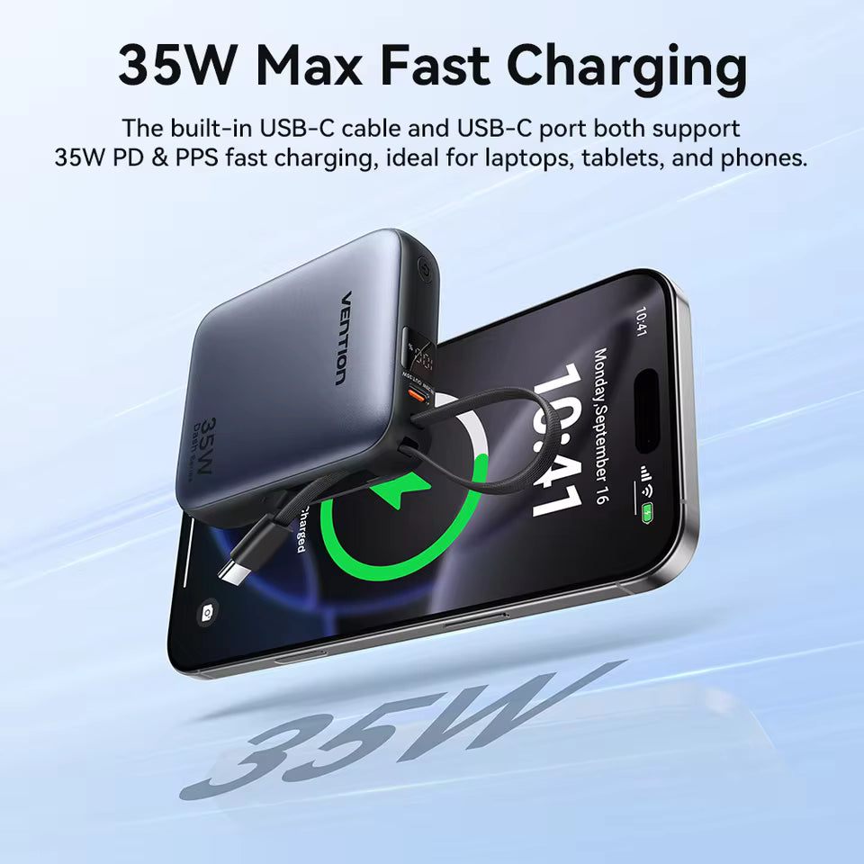 Mini 35W Fast Charging 10000mAh Power Bank