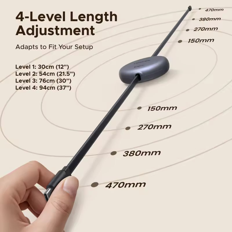 Retractable 100W USB-C Fast Charging Cable (2 Pcs)