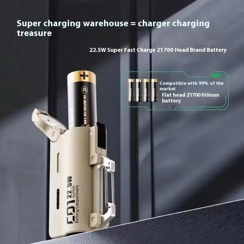 Portable 22.5W Fast Charging 5000mAh Power Bank