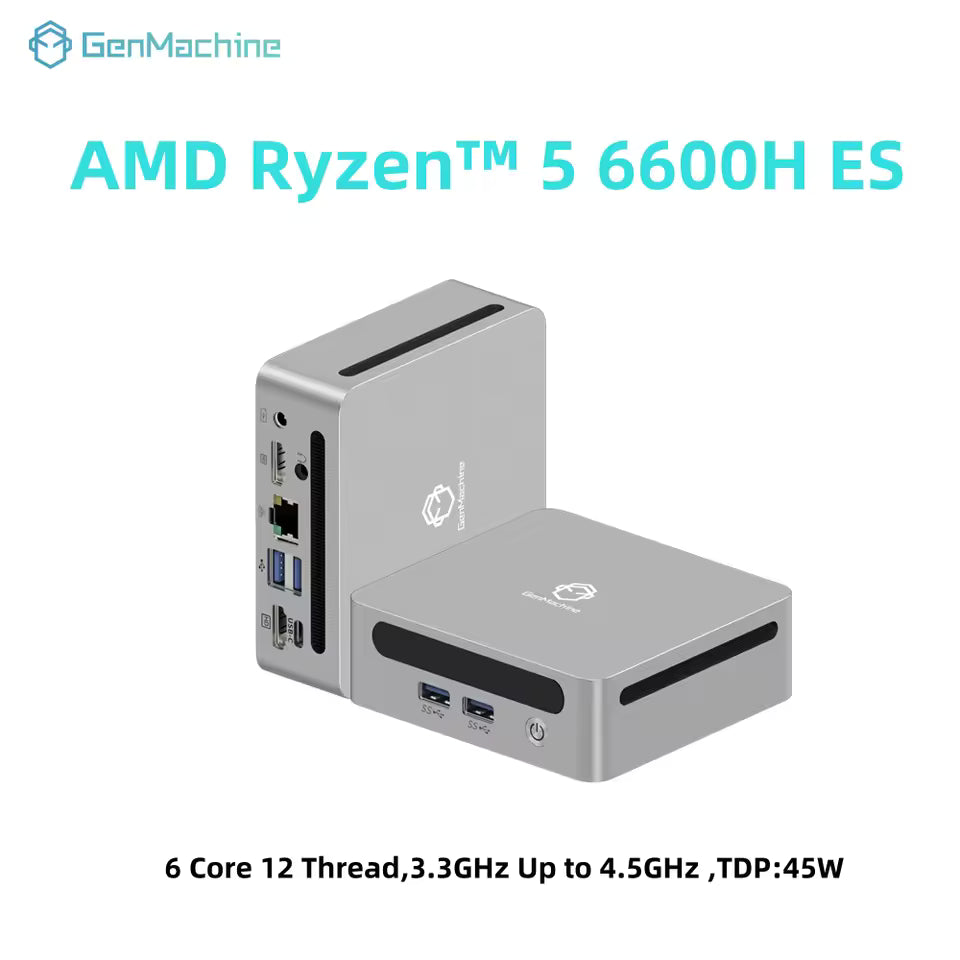 AMD Ryzen 5 High-Performance Compact Gaming Mini PC