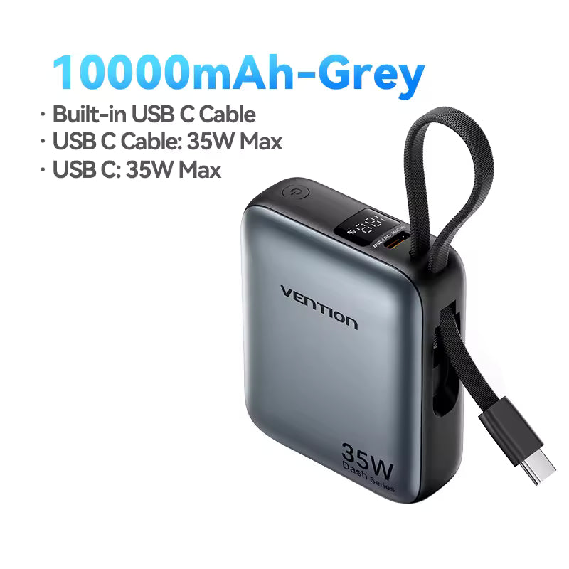 Mini 35W Fast Charging 10000mAh Power Bank