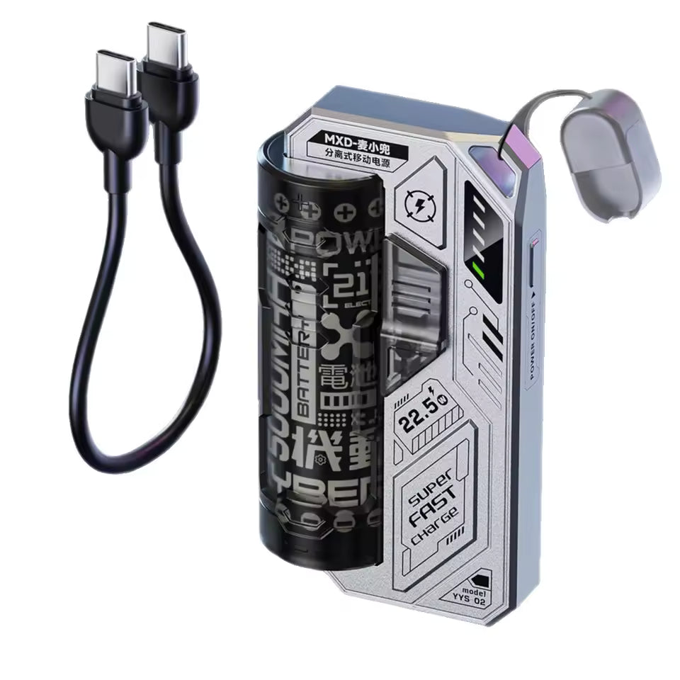 Modular 23W Quick-Charge 20000mAh Power Bank