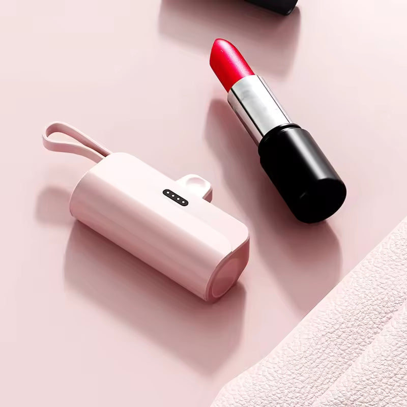 2-in-1 Built-In Cable 20000mAh Fast Charging Mini Power Bank