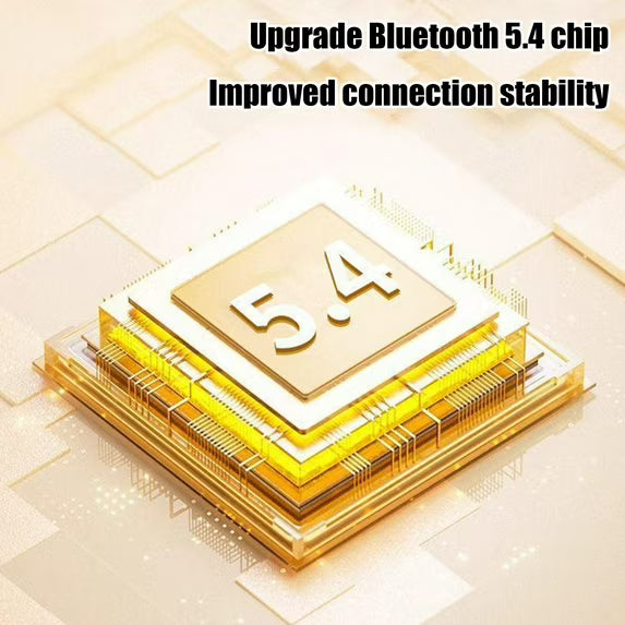 Bluetooth 5.4 Half In-Ear Wireless Earbuds