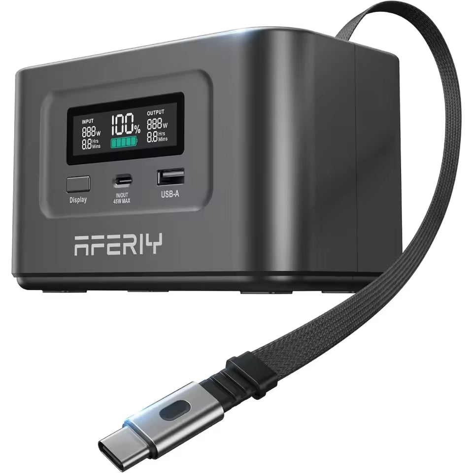 31000mAh 145W Fast-Charging Portable Power Station