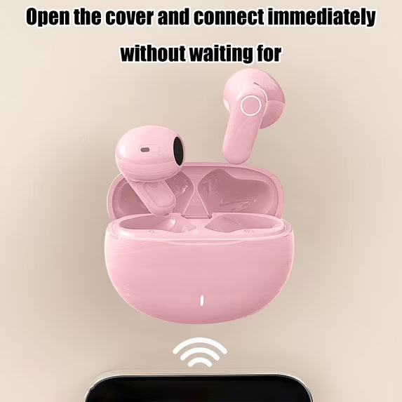 Bluetooth 5.4 Half In-Ear Wireless Earbuds