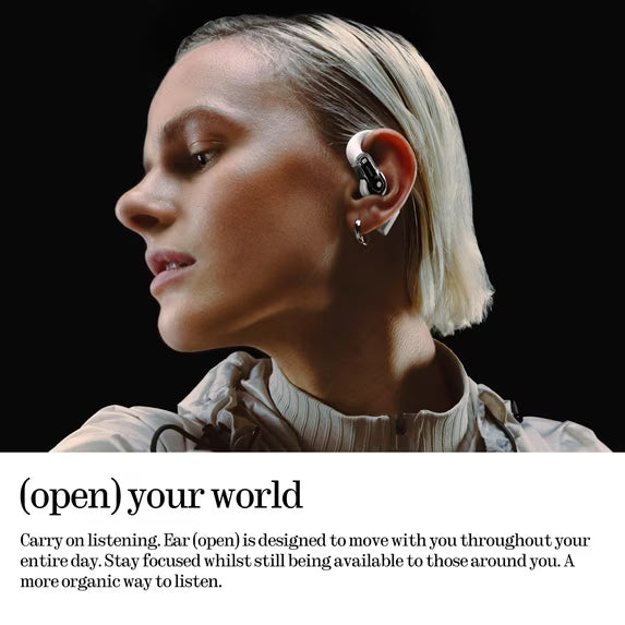 Nothing Ear (Open) Lightweight Open-Ear Wireless Earbuds