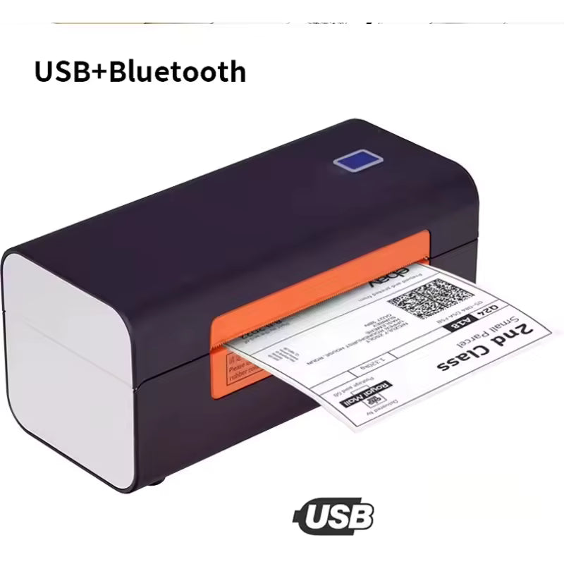 Direct Thermal Mini Label Printer with USB and Bluetooth