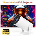 Portable Smart Mini Projector with Android 11 and Dual Wi-Fi