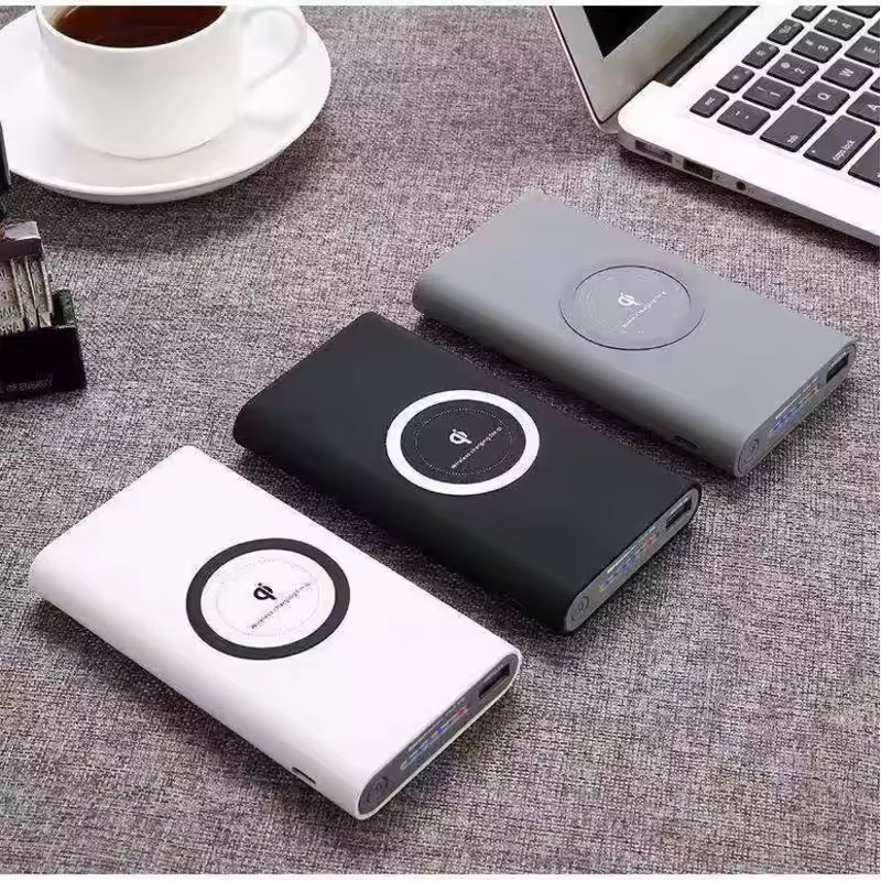 30000mAh Wireless Fast-Charging Portable Power Bank